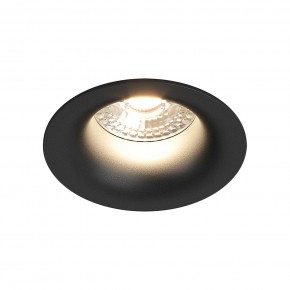 DK3024-BK Встраиваемый светильник, IP 20, 10 Вт, GU5.3, LED, черный, пластик в Салехарде - salekhard.ok-mebel.com | фото