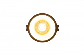 DK3026-BG Встраиваемый светильник, IP 20, 10 Вт, GU5.3, LED, черный/золотой, пластик в Салехарде - salekhard.ok-mebel.com | фото 2