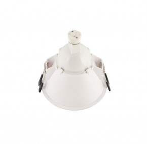 DK3026-WB Встраиваемый светильник, IP 20, 10 Вт, GU5.3, LED, белый/черный, пластик в Салехарде - salekhard.ok-mebel.com | фото 4