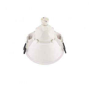 DK3026-WG Встраиваемый светильник, IP 20, 10 Вт, GU5.3, LED, белый/золотой, пластик в Салехарде - salekhard.ok-mebel.com | фото 3