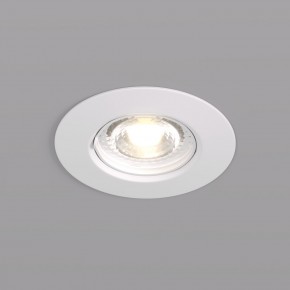 DK3028-WH Встраиваемый светильник, IP 20, 10 Вт, GU5.3, LED, белый, пластик в Салехарде - salekhard.ok-mebel.com | фото