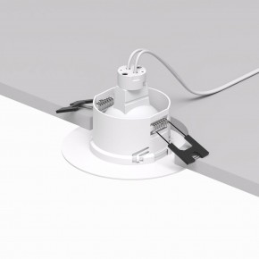 DK3028-WH Встраиваемый светильник, IP 20, 10 Вт, GU5.3, LED, белый, пластик в Салехарде - salekhard.ok-mebel.com | фото 3