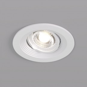 DK3029-WH Встраиваемый светильник, IP 20, 10 Вт, GU5.3, LED, белый, пластик в Салехарде - salekhard.ok-mebel.com | фото