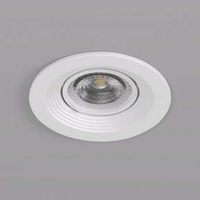 DK3029-WH Встраиваемый светильник, IP 20, 10 Вт, GU5.3, LED, белый, пластик в Салехарде - salekhard.ok-mebel.com | фото 4