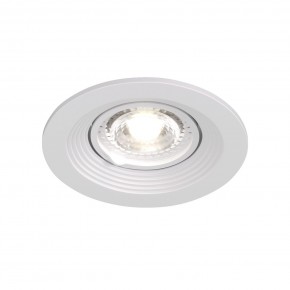 DK3029-WH Встраиваемый светильник, IP 20, 10 Вт, GU5.3, LED, белый, пластик в Салехарде - salekhard.ok-mebel.com | фото 7