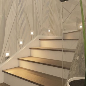DK3050-WH Светильник встраиваемый в стену, IP 20, LED 3000, 1 Вт, белый, пластик в Салехарде - salekhard.ok-mebel.com | фото 9