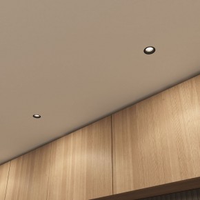 DK3055-BK Встраиваемый светильник, IP 20, 10 Вт, GU5.3, LED, черный, пластик в Салехарде - salekhard.ok-mebel.com | фото 4