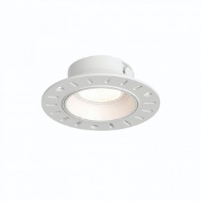 DK3055-WH Встраиваемый светильник, IP 20, 10 Вт, GU5.3, LED, белый, пластик в Салехарде - salekhard.ok-mebel.com | фото 4