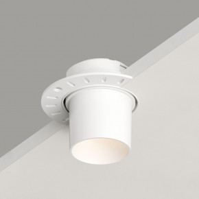 DK3057-WH Встраиваемый светильник под шпатлевку, IP20, до 15 Вт, LED, GU5,3, белый, пластик в Салехарде - salekhard.ok-mebel.com | фото 2