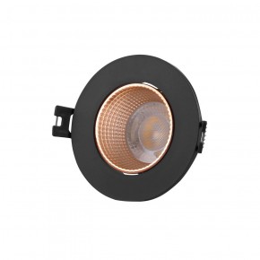 DK3061-BBR Встраиваемый светильник, IP 20, 10 Вт, GU5.3, LED, черный/бронзовый, пластик в Салехарде - salekhard.ok-mebel.com | фото