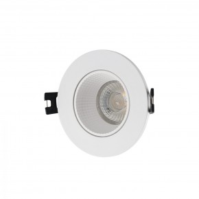 DK3061-WH Встраиваемый светильник, IP 20, 10 Вт, GU5.3, LED, белый/белый, пластик в Салехарде - salekhard.ok-mebel.com | фото