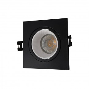 DK3071-BK+WH Встраиваемый светильник, IP 20, 10 Вт, GU5.3, LED, черный/белый, пластик в Салехарде - salekhard.ok-mebel.com | фото