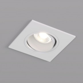 DK3071-WH Встраиваемый светильник, IP 20, 10 Вт, GU5.3, LED, белый/белый, пластик в Салехарде - salekhard.ok-mebel.com | фото 3