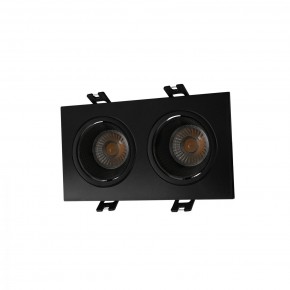 DK3072-BK Встраиваемый светильник, IP 20, 10 Вт, GU5.3, LED, черный/черный, пластик в Салехарде - salekhard.ok-mebel.com | фото