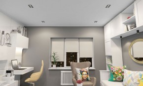 DK3072-BK+WH Встраиваемый светильник, IP 20, 10 Вт, GU5.3, LED, черный/белый, пластик в Салехарде - salekhard.ok-mebel.com | фото 2