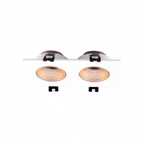 DK3072-WBR Встраиваемый светильник, IP 20, 10 Вт, GU5.3, LED, белый/бронзовый, пластик в Салехарде - salekhard.ok-mebel.com | фото 2