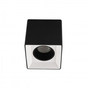 DK3080-BW+BK Светильник накладной IP 20, 10 Вт, GU5.3, LED, черно-белый/черный, пластик в Салехарде - salekhard.ok-mebel.com | фото