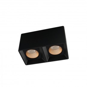 DK3085-BK+BR Светильник накладной IP 20, 10 Вт, GU5.3, LED, черный/бронзовый, пластик в Салехарде - salekhard.ok-mebel.com | фото