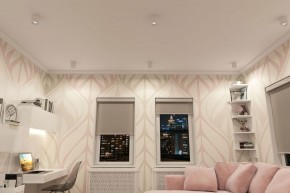 DK3090-WH+CH Светильник накладной IP 20, 10 Вт, GU5.3, LED, белый/хром, пластик в Салехарде - salekhard.ok-mebel.com | фото 2