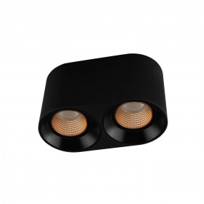 DK3096-BK+BR Светильник накладной IP 20, 10 Вт, GU5.3, LED, черный/бронзовый, пластик в Салехарде - salekhard.ok-mebel.com | фото