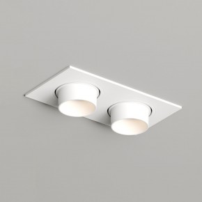 DK3122-WH Встраиваемый светильник, IP20, до 15 Вт, LED, GU5,3, белый, пластик в Салехарде - salekhard.ok-mebel.com | фото