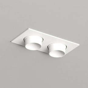DK3122-WH Встраиваемый светильник, IP20, до 15 Вт, LED, GU5,3, белый, пластик в Салехарде - salekhard.ok-mebel.com | фото 2