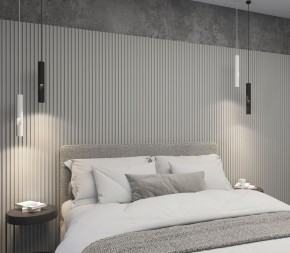 DK4045-WH Подвесной светильник, с декоративным вырезом, IP 20, до 15 Вт, LED, GU10, белый, алюминий в Салехарде - salekhard.ok-mebel.com | фото 4