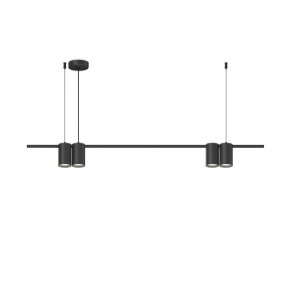 DK4061-BK Подвесной светильник ORBIT, IP20, 4xGU10 LED до 15 Вт, черный матовый, алюминий в Салехарде - salekhard.ok-mebel.com | фото 3