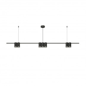 DK4063-BK Подвесной светильник ORBIT, IP20, 7xGU10 LED до 15 Вт, черный матовый, алюминий в Салехарде - salekhard.ok-mebel.com | фото 3