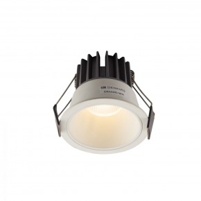 DK4400-WH Встраиваемый светильник, IP 20, 7 Вт, LED 3000, белый, алюминий в Салехарде - salekhard.ok-mebel.com | фото