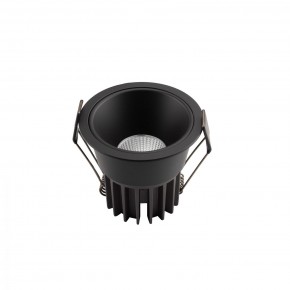 DK4500-BK Встраиваемый светильник, IP 20, 12 Вт, LED 3000, черный, алюминий в Салехарде - salekhard.ok-mebel.com | фото