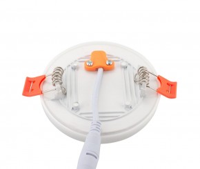 DK4604-WW Встраиваемый светильник, IP 20, 18 Вт, LED 3000, белый, пластик в Салехарде - salekhard.ok-mebel.com | фото 5