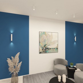DK5022-WH Настенный светильник, IP20, до 15 Вт, LED, 2xGU10, белый, алюминий в Салехарде - salekhard.ok-mebel.com | фото 5