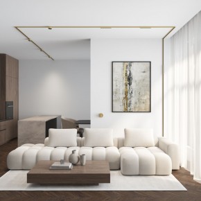 DK5072-SB Бра SHINE WALL со светодиодом, D104*H68, IP20, 3000К, 3W, RA?90, сатинированная латунь, алюминий в Салехарде - salekhard.ok-mebel.com | фото 6
