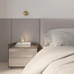 DK5072-SB Бра SHINE WALL со светодиодом, D104*H68, IP20, 3000К, 3W, RA?90, сатинированная латунь, алюминий в Салехарде - salekhard.ok-mebel.com | фото 9