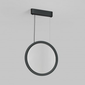 DK6604-BK Подвесной вертикальный светильник Veil со светодиодом H1500 d450 220V 36W 3000-6000K IP20 черный алюминий в Салехарде - salekhard.ok-mebel.com | фото 2