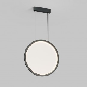 DK6606-BK Подвесной вертикальный светильник Veil со светодиодом H1700 d600 220V 48W 3000-6000K IP20 черный алюминий в Салехарде - salekhard.ok-mebel.com | фото 3