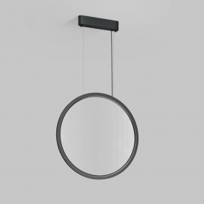 DK6606-BK Подвесной вертикальный светильник Veil со светодиодом H1700 d600 220V 48W 3000-6000K IP20 черный алюминий в Салехарде - salekhard.ok-mebel.com | фото 4
