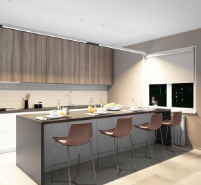 DK9154-WH Линейный светильник 42W 1500mm 4000K, белый в Салехарде - salekhard.ok-mebel.com | фото