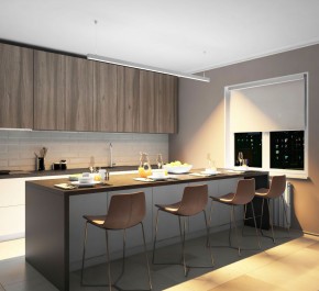 DK9203-WH Линейный светильник 52W 2000mm 3000K, белый в Салехарде - salekhard.ok-mebel.com | фото 4