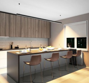 DK9253-BK Линейный светильник 62W 2500mm 3000K, черный в Салехарде - salekhard.ok-mebel.com | фото 5