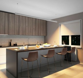 DK9253-WH Линейный светильник 62W 2500mm 3000K, белый в Салехарде - salekhard.ok-mebel.com | фото 4