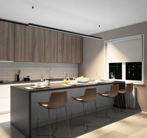DK9254-BK Линейный светильник 62W 2500mm 4000K, черный в Салехарде - salekhard.ok-mebel.com | фото 5