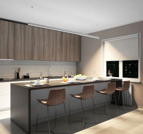 DK9254-WH Линейный светильник 62W 2500mm 4000K, белый в Салехарде - salekhard.ok-mebel.com | фото 4
