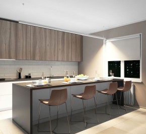 DK9304-WH Линейный светильник 72W 3000mm 4000K, белый в Салехарде - salekhard.ok-mebel.com | фото 4