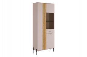 ДОМИНИКА Шкаф двухдверный (со стеклом) в Салехарде - salekhard.ok-mebel.com | фото