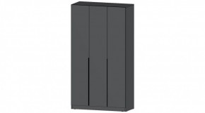 ЭЛЕГАНТ Шкаф 3х створчатый (графит) в Салехарде - salekhard.ok-mebel.com | фото