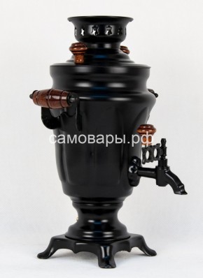 Электрический самовар "Черный Русский" матовый тюльпан на 1,5 литра. Ограниченная серия. в Салехарде - salekhard.ok-mebel.com | фото 3