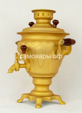 Электрический самовар "Русское золото" матовая груша на 2 литра (Ограниченная серия) в Салехарде - salekhard.ok-mebel.com | фото