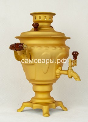 Электрический самовар "Русское золото" матовая груша на 2 литра (Ограниченная серия) в Салехарде - salekhard.ok-mebel.com | фото 3
